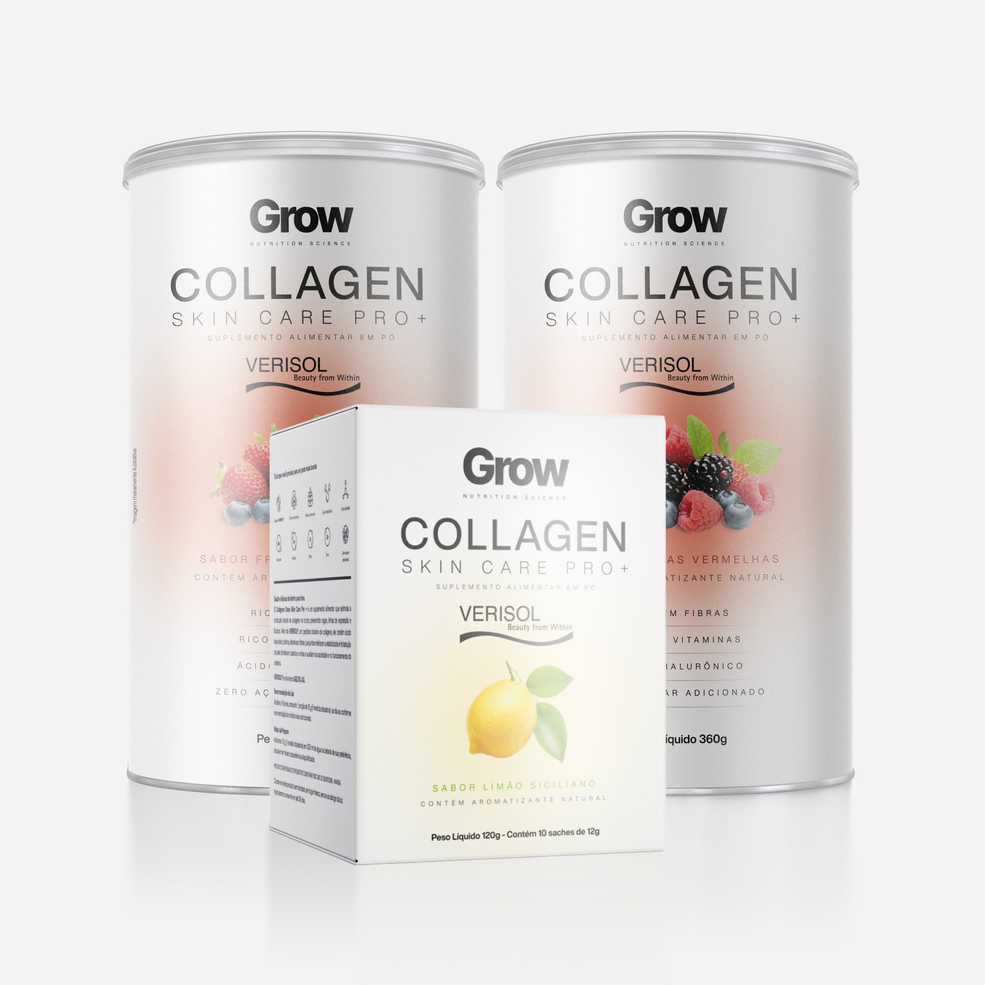 2 Colágenos Verisol® +10 Sachês Verisol® Grátis