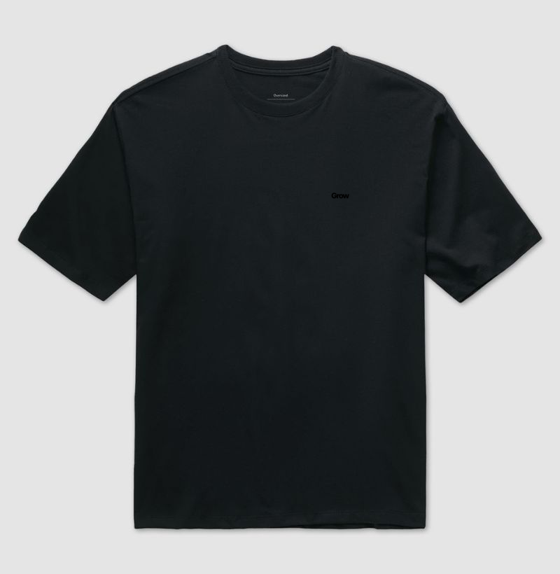 Camiseta Oversized Grow Nutrition