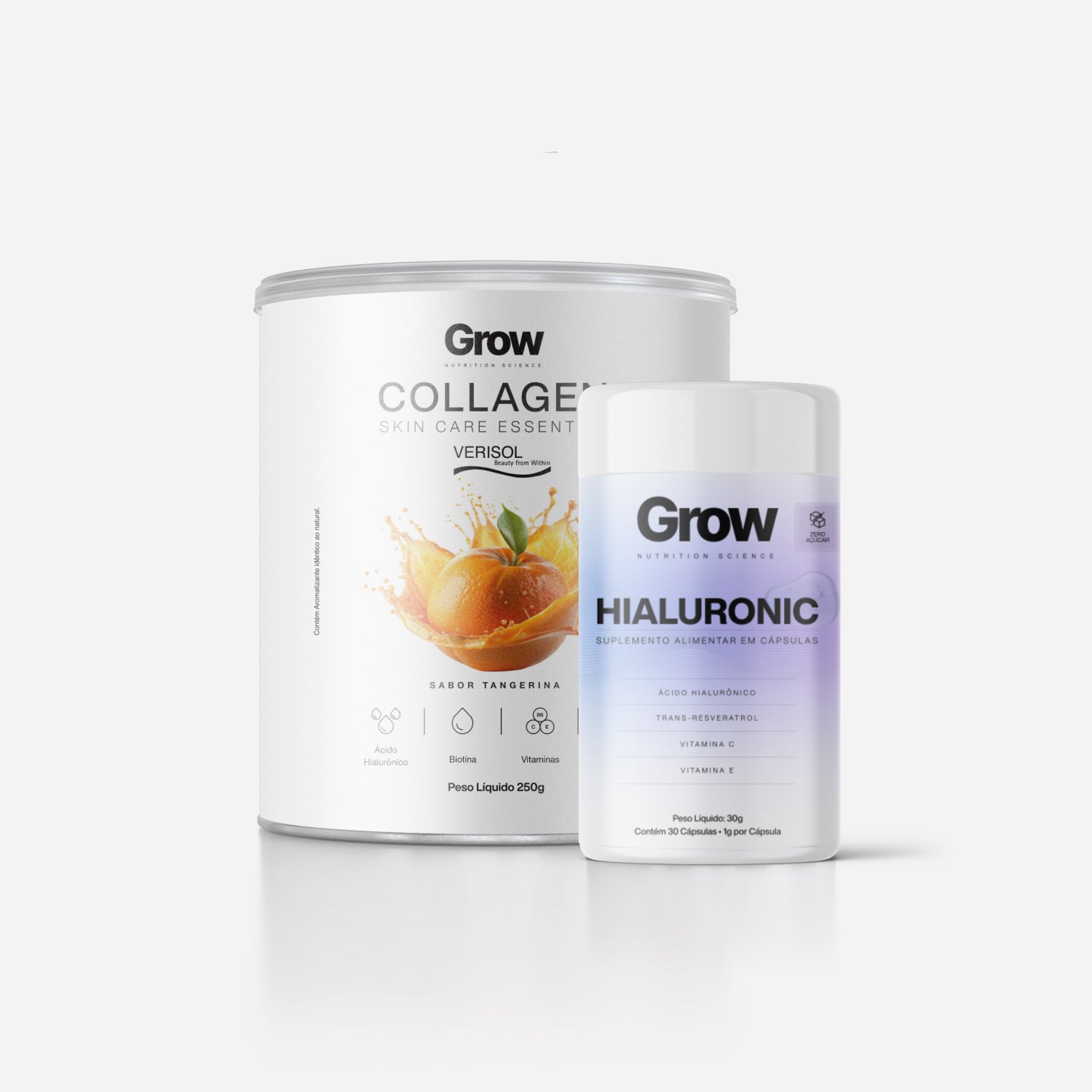 Colágeno Verisol Tangerina e 1 Hialuronic Grátis