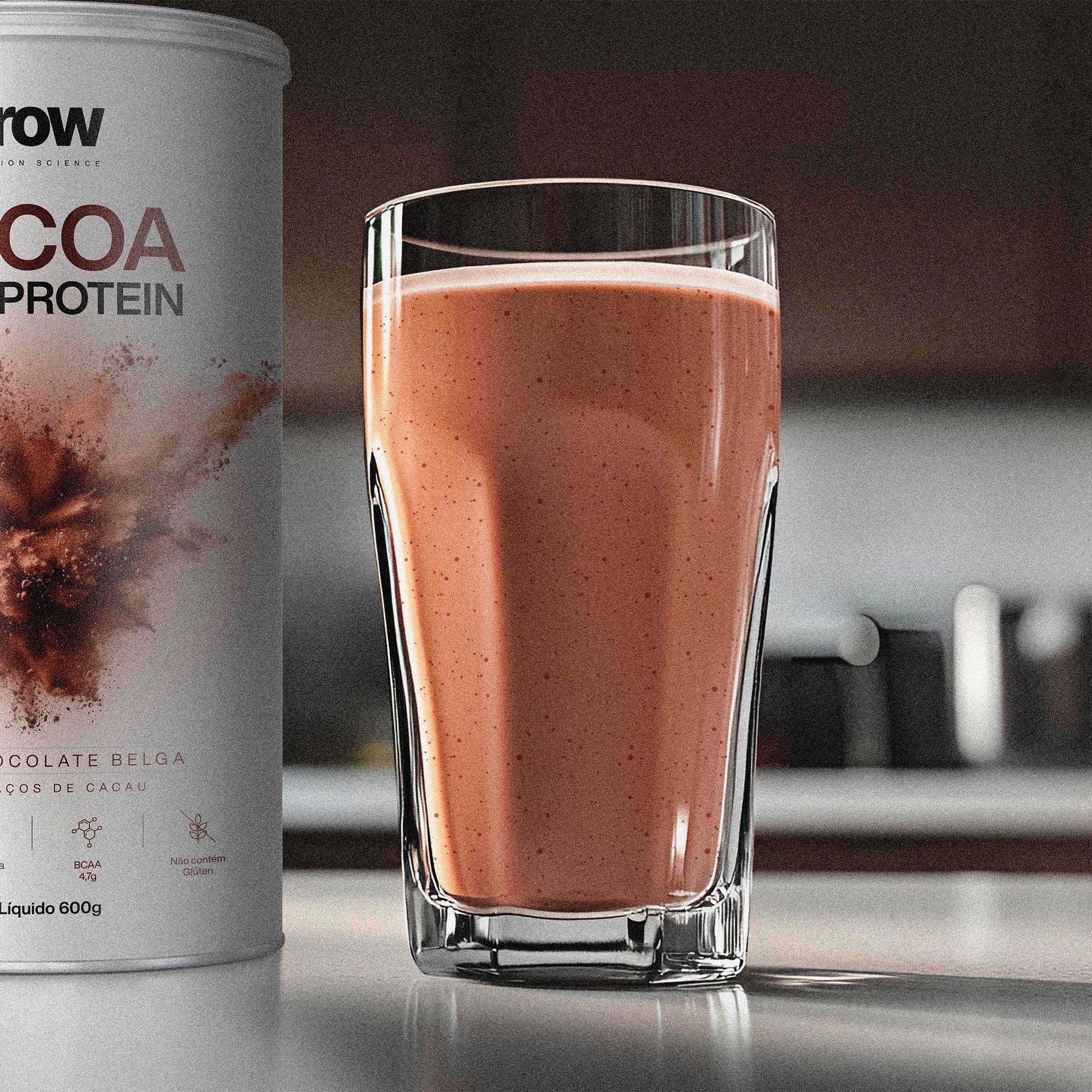 Cocoa Whey Protein Grow Nutrition