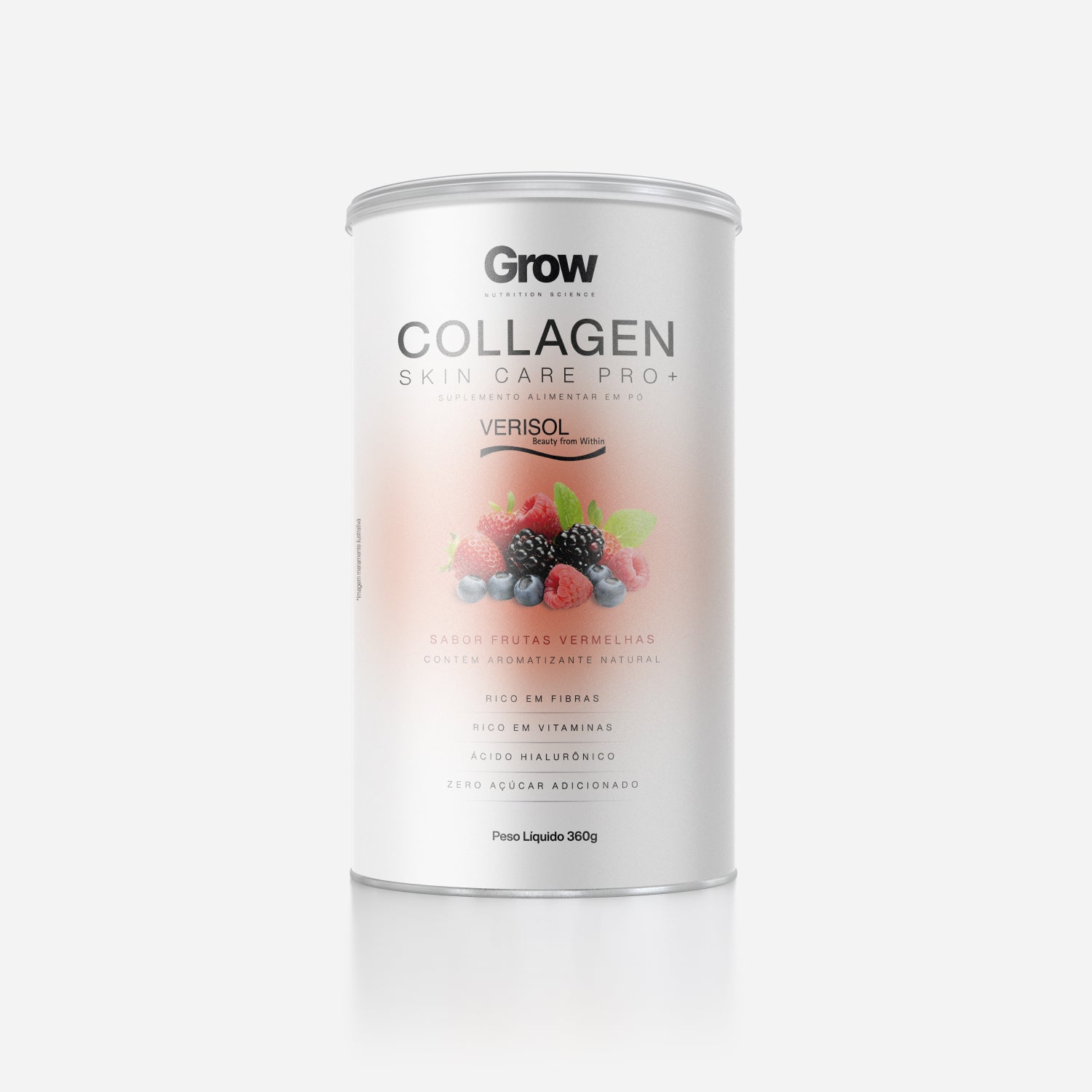 3 Colágenos Verisol® Frutas Vermelhas + 3 Caixas de Sachês Verisol® Tangerina Grátis