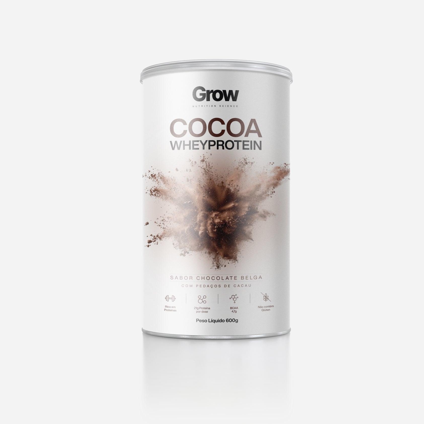 Cocoa Whey Protein Grow Nutrition